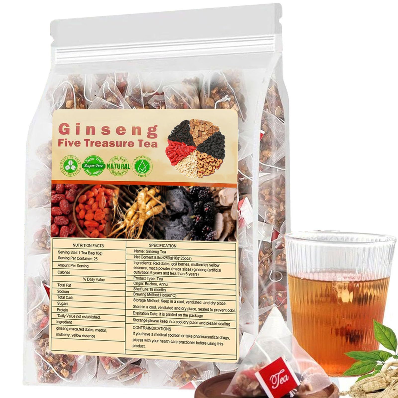 Herbal Wellness Tea - Té de renos de té de