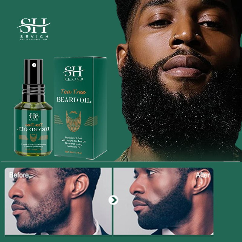 Herbal Wellness Tea - Sevich-aceite para Barba para el crecimiento