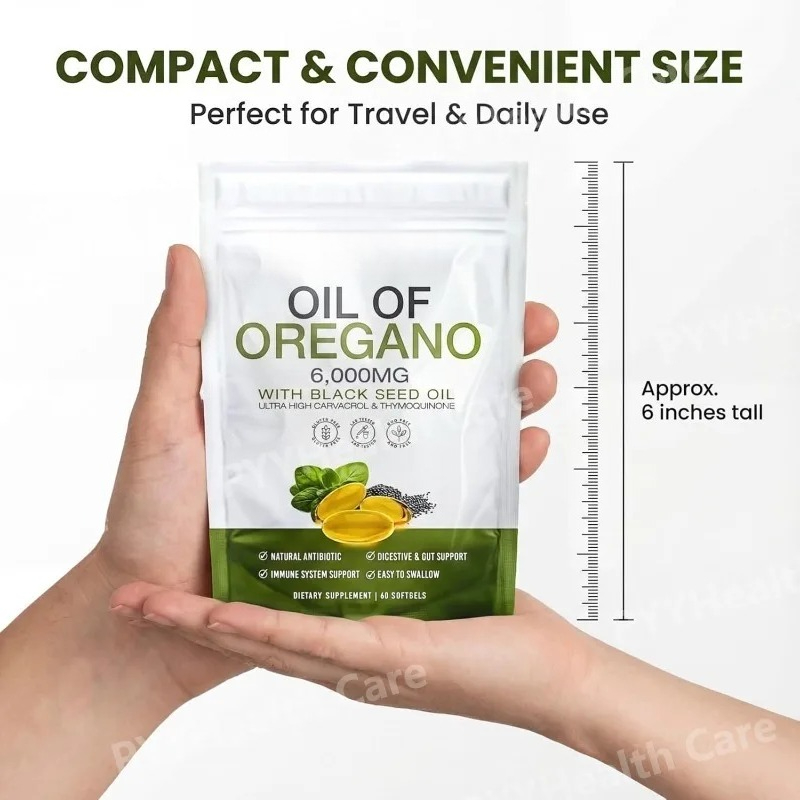 Cápsulas de Aceite de Orégano  - Herbal And Wellness reseña y precio