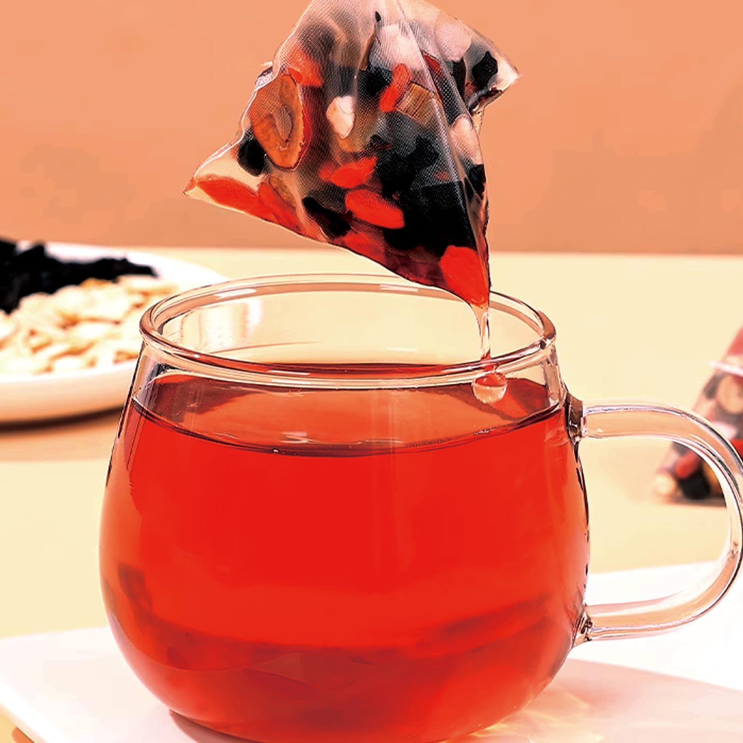 Té de renos de té de Ginseng F - Herbal Wellness Tea reseña y precio