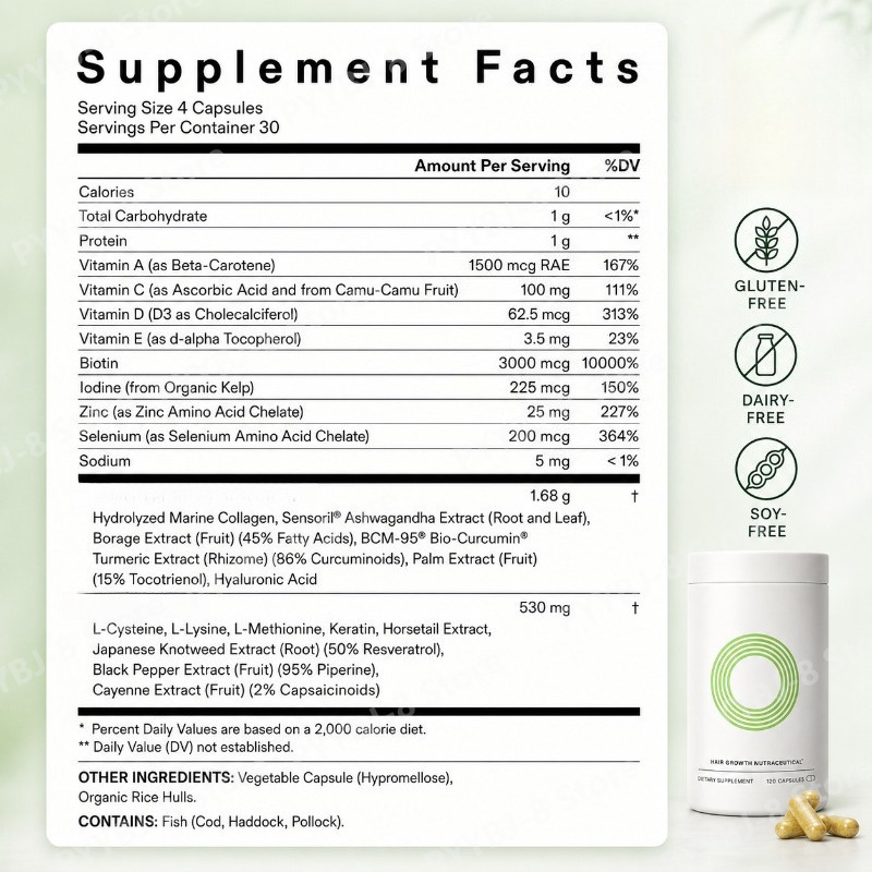 120 Cápsulas para el Bienestar - Herbal And Wellness reseña y precio